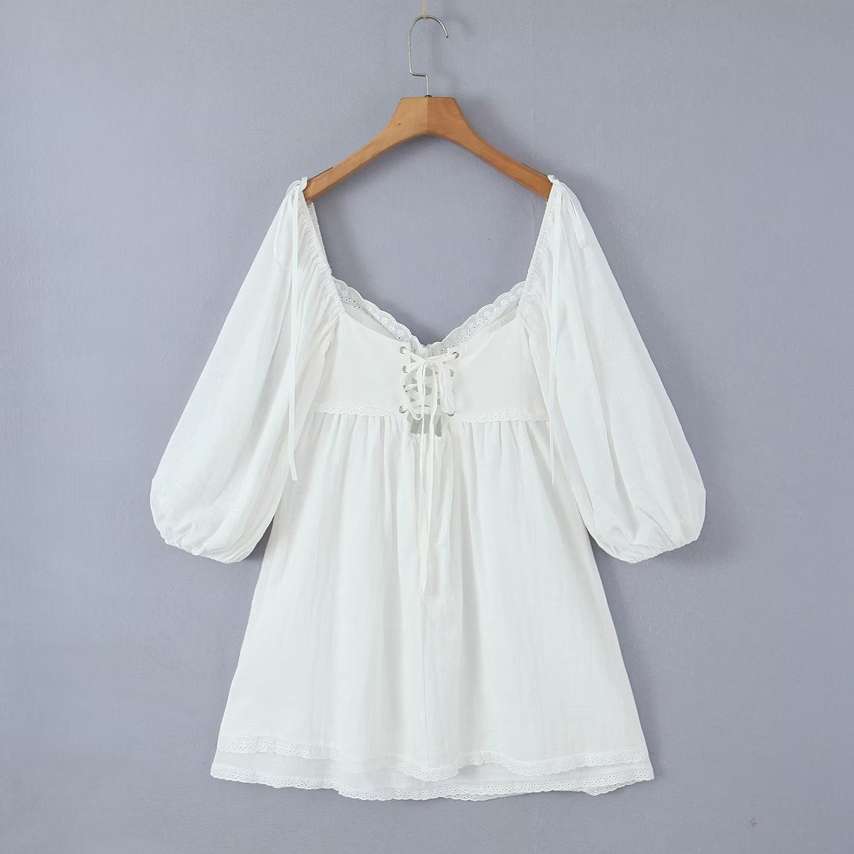 Summer Wind Lace Band Dress