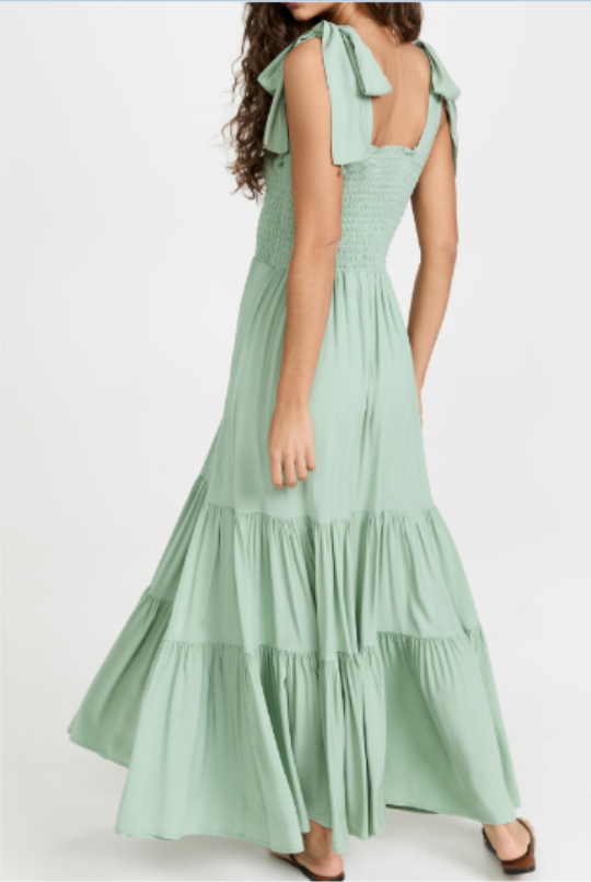 Spaghetti-Strap Bow Sundress