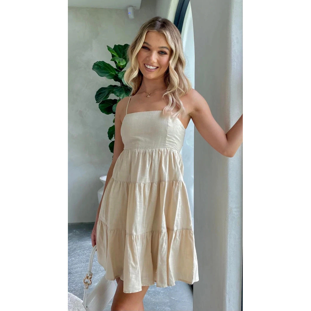 Spaghetti Strap Short Sundress