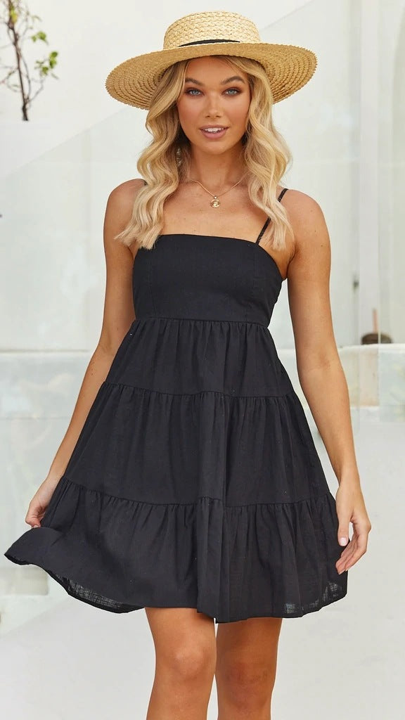 Spaghetti Strap Short Sundress